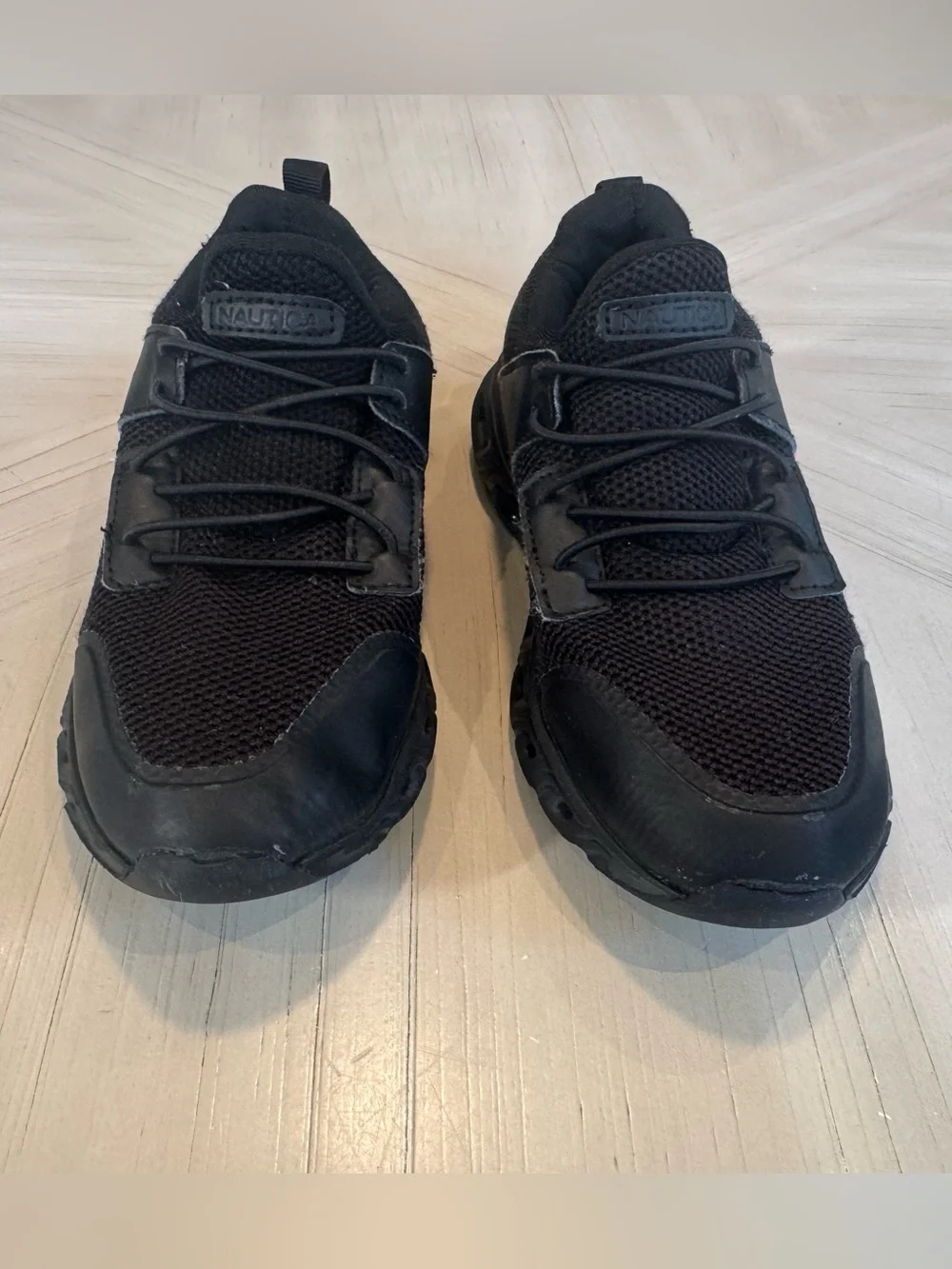 Nautica Meridian 2-Y Kids’ Sneakers – Black – Size 1Y